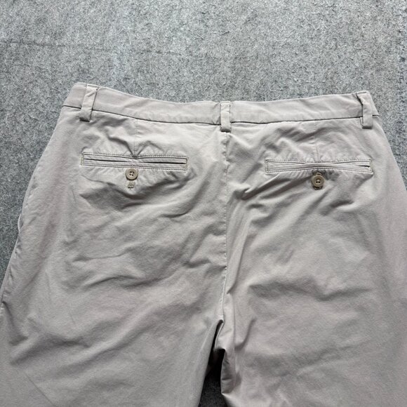 Vineyard Vines On The Go 5-Pocket Pants Men 32 x 31 Beige Water Resistant Nylon - Picture 6 of 16